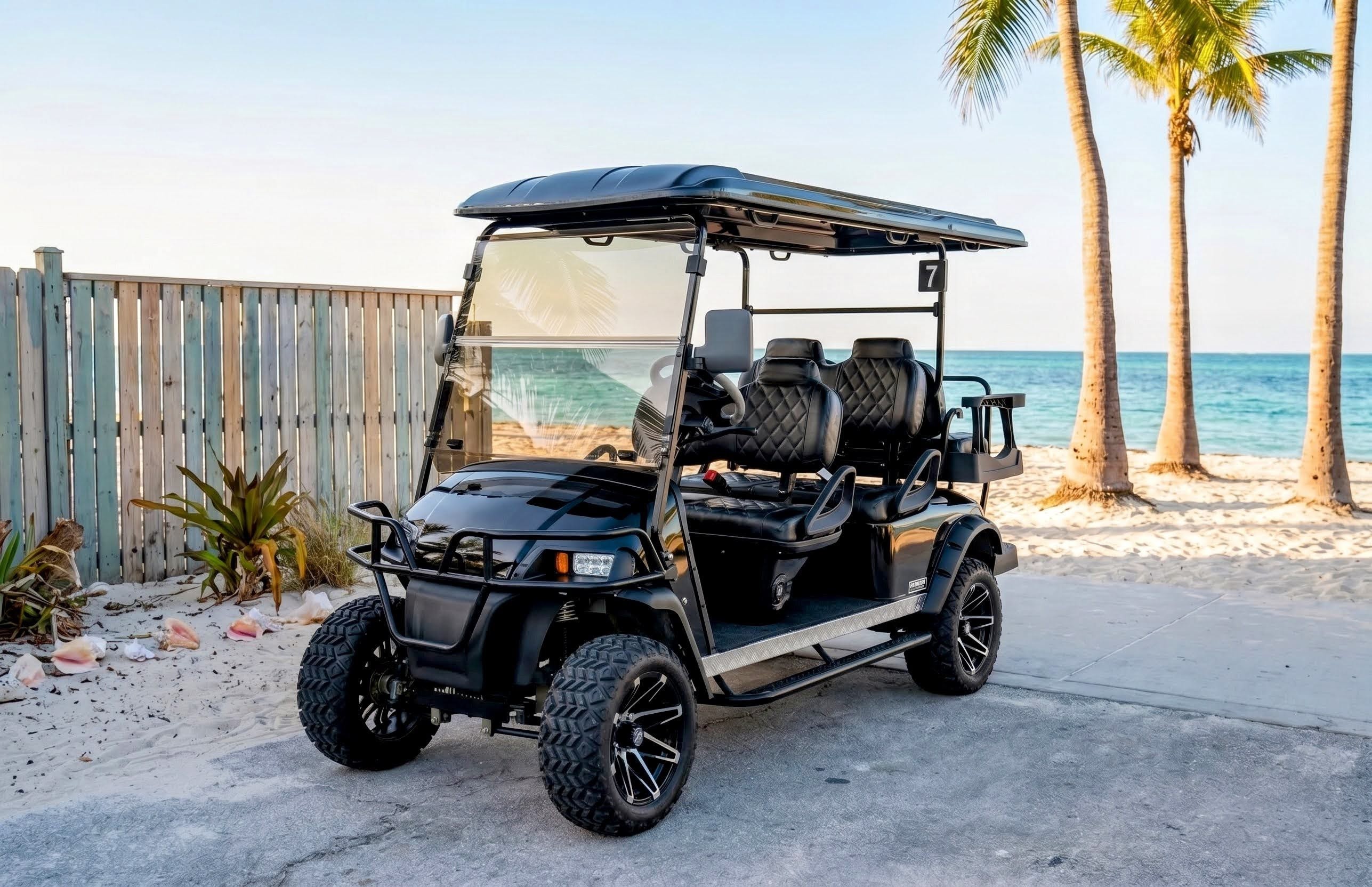 6-Passenger Electric Golf Cart
